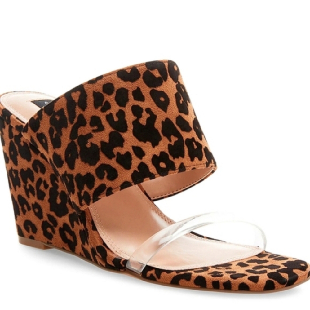 Steven New York Roxy Leopard Wedge ⭐️⭐️